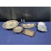 Image 1 : Collection of Silver Plated Serving Pieces