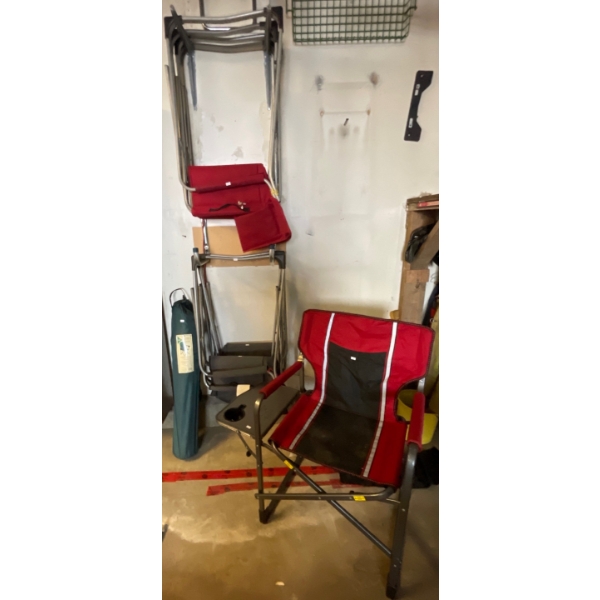 Folding Camp Chair Collection - Like New