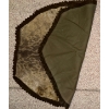 Image 2 : Handmade Genuine Fur Throw Rug -Tapestry - 36T
