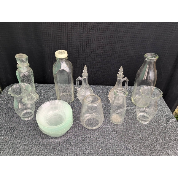 Assorted Glassware