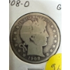 Image 1 : 1908-O USA Half Dollar G-4