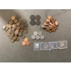Image 1 : Canadian and American Coins Including 1930 Canadian 5 Cents and 1897 Canadian One Cent