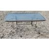 Image 1 : Outdoor Rectangular Patio Table 60 W, 38 D, 26 T