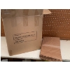 Image 1 : Large box of commercial brown paper bags 