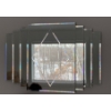 Image 1 : Decorative Layered Wall Mirror 27L - Vintage
