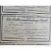 Image 3 : Vintage Stock Certificates For "The Bullion and Exchange Bank" Located In Carson City, Nevada