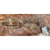 Image 14 : Vintage Items Including Brass Cauldron, Barometer, and More