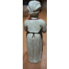 Image 2 : Female Cook Resin Statue Holding Tray 40 T, 12 W, 11 L (2nd)