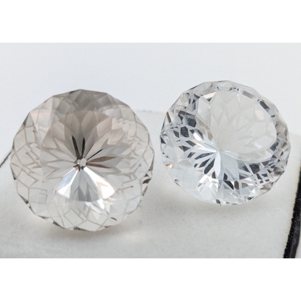  ($6,693 Appraisal) - 63.74 ct Certified Mermaid Rock Quartz gemstone PAIR