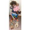 Image 1 : German Playthings - A Big Ol Tub Of Blocks & Dolls Galore