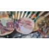 Image 5 : Large Asian Wall Fan 49 W, 26 T, Triangular Wall Decor 21 T and More! 
