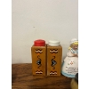 Image 3 : Collection of salt and pepper shakers, also with mini figurines. 