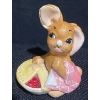 Image 3 : Pendelfin's Collectible Figurines-- Bunnies & Puppy w/Pond