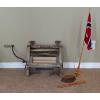 Image 1 : Antique Collection - Wringer, Iron, Flag, Ruler 