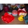 Image 2 : Home Decorative Items Incl. Candles, Stone Turtle Family (Baby head broken off) & More! 