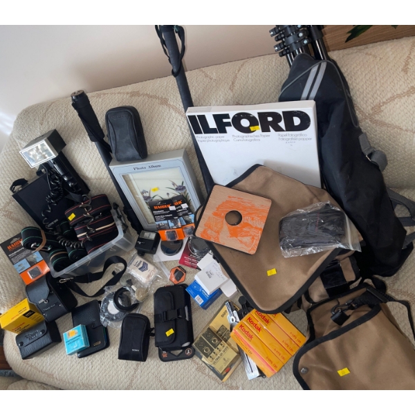 Photo Enthusiasts Essentials - Camera Case/Duffle Tripod Shoulder Straps & More