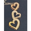 Image 2 : Pendant w/ Hearts and 16" Chain 