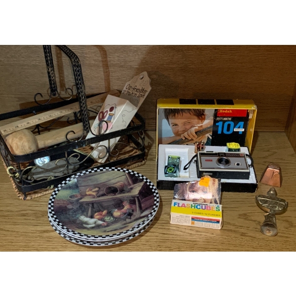 Kodak Instamatic Camera w/ Accessories & More 