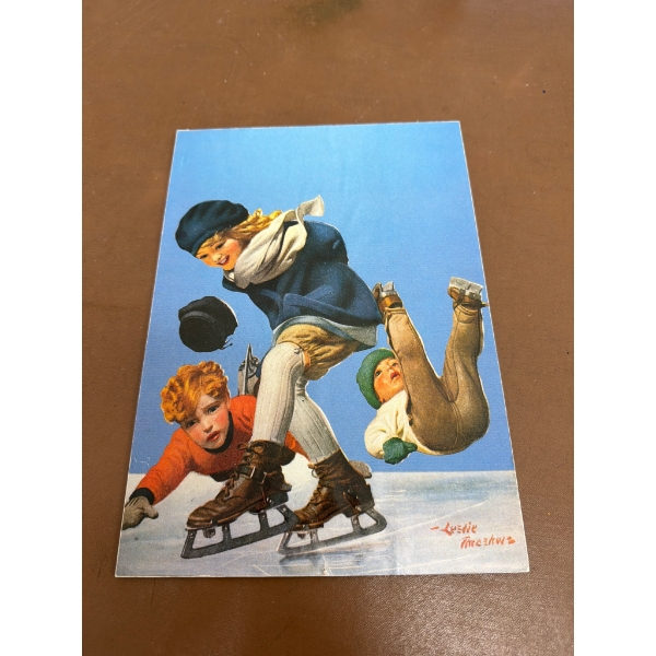 Seven Ice Hockey and Winter Scene Wall Art Panels