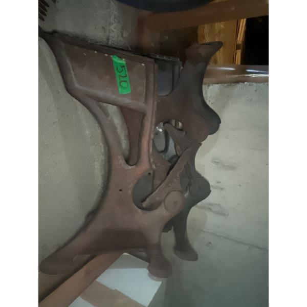 Antique Cast Iron Legs for School Desks 