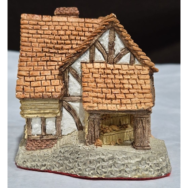 Hand Carved 'Little  Market' By David Winter