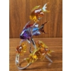 Image 1 : Swarovski Crystal Fish Sculpture with Multicolor Design