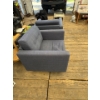 Image 3 : 2 blue living room chairs one with slight wear and one brand new L31"32w 29h