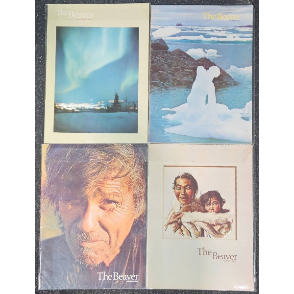 Four ‘The Beaver’ Canadian History Magazines