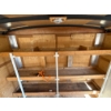 Image 7 : 2012 24Ft Continental Rec Vehicle Trailer Back and Sidedoor Entrance, Wood Interior with Shelving