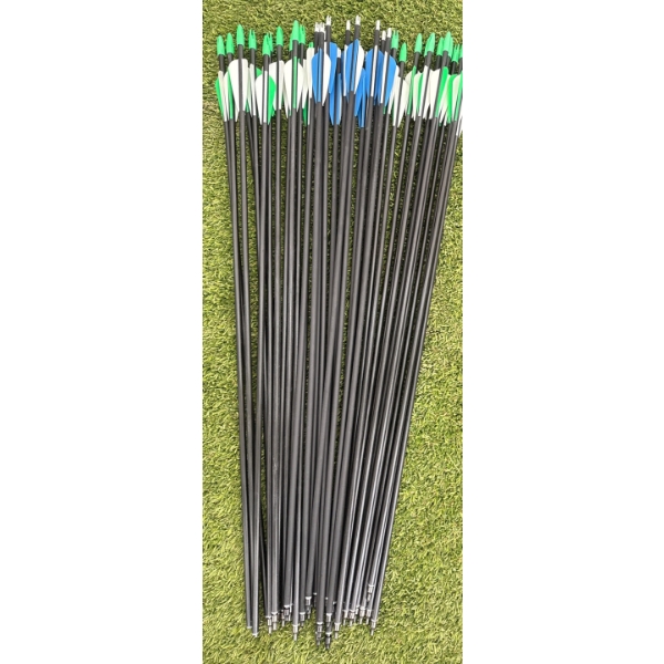 Carbon Hunting Arrows Designed For Compound & Recurve Bows 31'Long