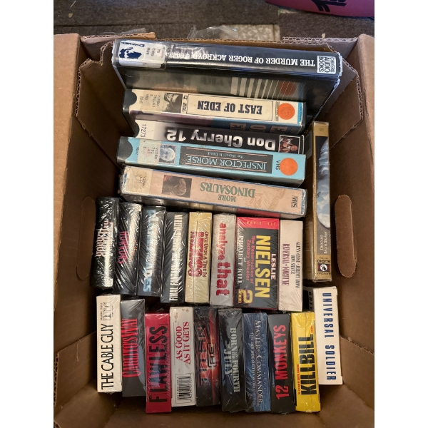 Assorted VHS Tapes