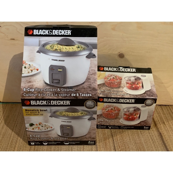 Black&Decker Rice Cooker and Chopper