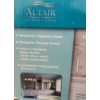 Image 3 : Altair Lighting 4 Light Bath Bars, Alabaster Glass, Pewter Finish