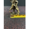 Image 2 : Bronze Warrior Figure With Spear, 6 Inch Height