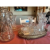Image 6 : large collection of various crystal pieces, pinwheel, including certain plates, candy dishes, vases,