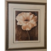 Image 1 : Floral Art Print Gold Frame 29 x 25