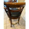 Image 3 : Rotating Leather Bar Stool 25Wx25Dx43T Highest Quality