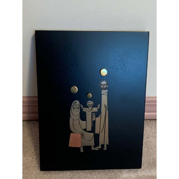 Religious Metal Craft Art 6x8