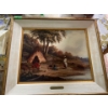 Image 1 : Cornelius Kreighoff Print 3/45 Indian Encampment 1848 19Hx25W