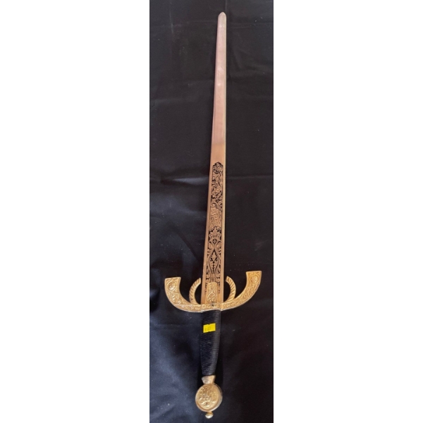 Toledo Spain Gran Capitan Medieval Style Sword 42L