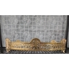 Image 10 : Brass Serving Tray with Embossed Design and Silver-Plated Cutlery Set