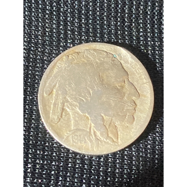 US Coins Including Buffalo Nickels, Indian Head Cents, and Liberty Nickels
