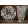 Image 5 : Decorative Glassware and Hand-Painted Porcelain Plate