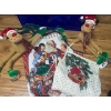 Image 2 : Holiday Decorations - Tree Toppers Cardstock Origami Stars Reindeer Stuffies & More
