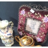 Image 10 : Decor: Shoe 9.5 W, 5 D, 6 T, Dinosaur 2.5 W, 7.5 D, 9 T, Floral Motif Vase 6.5 T and More!