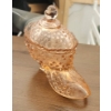 Image 2 : Giuseppi Armani Porcelain Figurines and Pink Depression Glass Collection