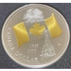 Image 2 : 200% Canadian Proof Set With Fine Silver Dollar 92.5% Silver 1.94 Troy Ounces	