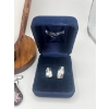 Image 2 : Manufactured By Montana Silversmiths Featuring A Modern Design With Crystal Accents In a Polished Si