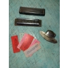 Image 5 : Lot: Marbles, Harmonica Pair, Watch, Stone, Cowboy Hat Pin, Miscellaneous Ephemera