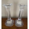 Image 4 : Cut Glass Crystal Tableware with Bowl, Candlesticks, and Accessories